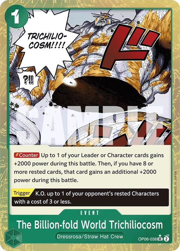 Image for The Billion-fold World Trichiliocosm (Textured Foil) [Premium Booster -The Best-]