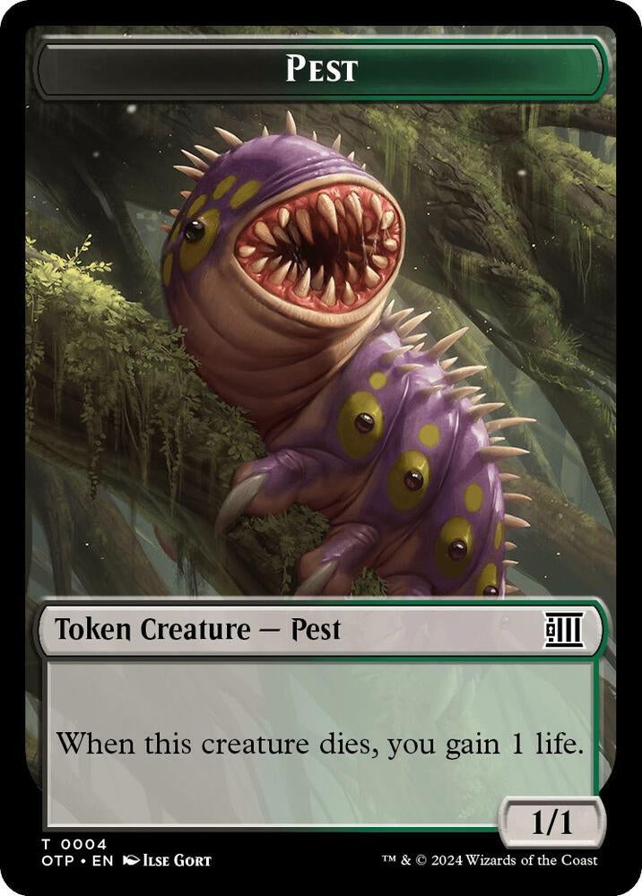Image for Pest // Plot Double-Sided Token (4) [OTP]