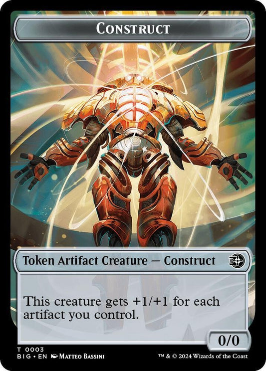 Image for Construct Token // Plot Token Double-Sided Token (3) [BIG]