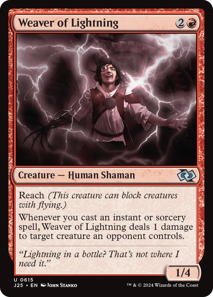 Image for Weaver of Lightning (615) [J25]