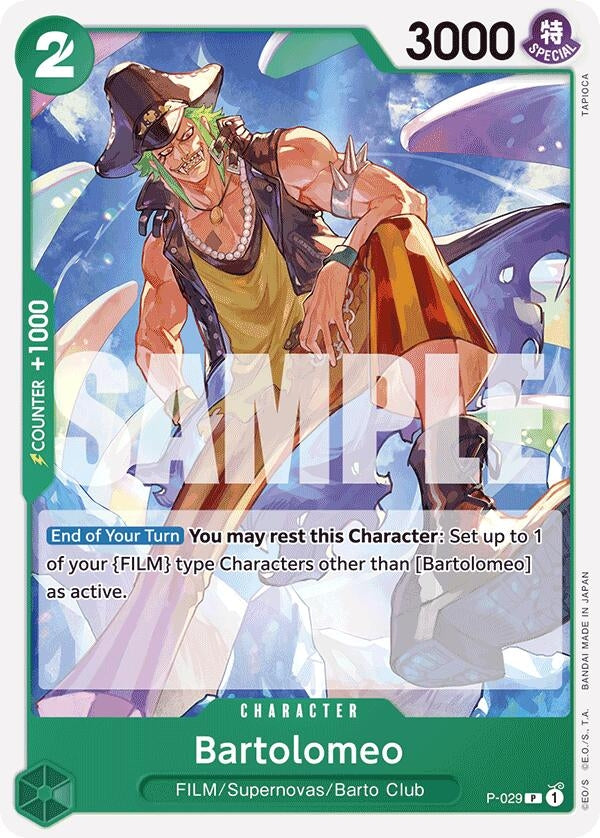 Image for Bartolomeo (P-029) (Reprint) [Premium Booster -The Best-]