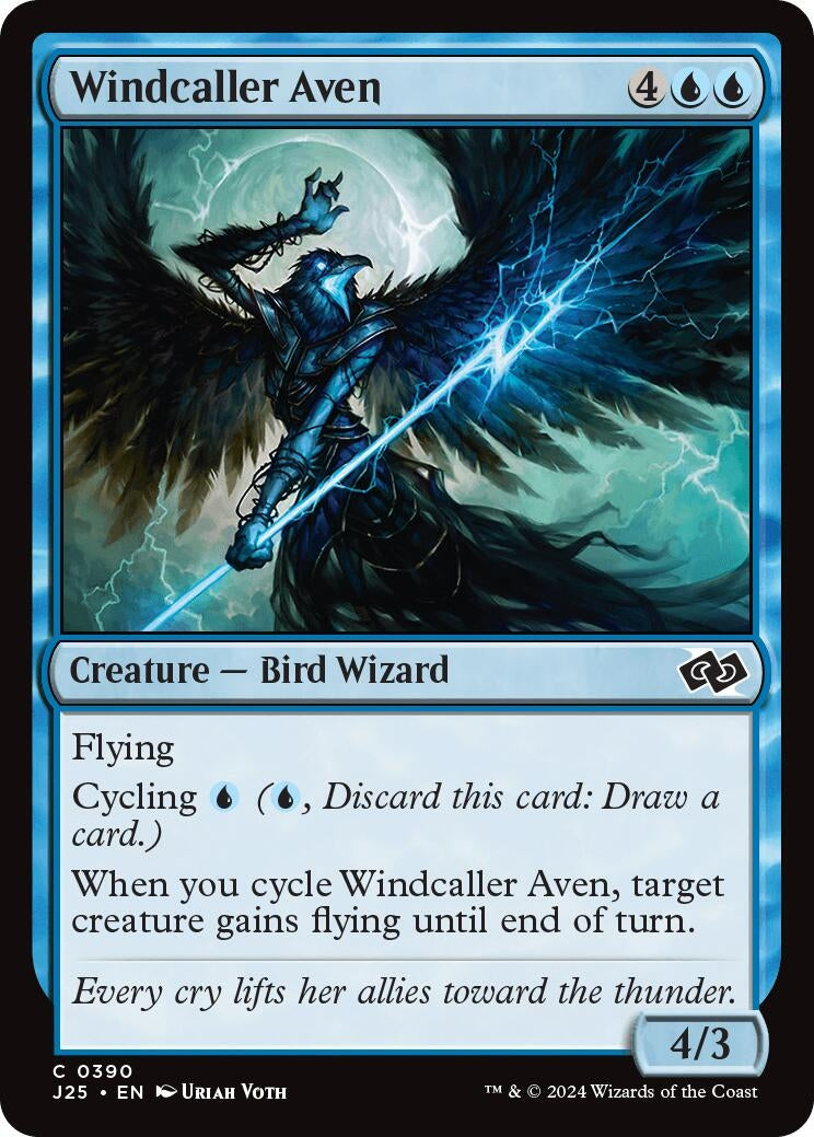 Image for Windcaller Aven (390) [J25]