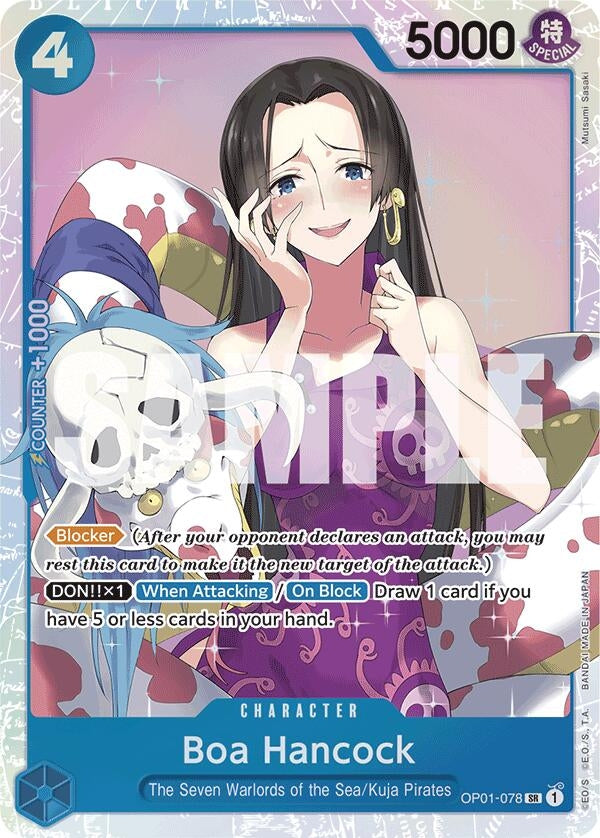 Image for Boa Hancock (OP01-078) (Reprint) [Premium Booster -The Best-]