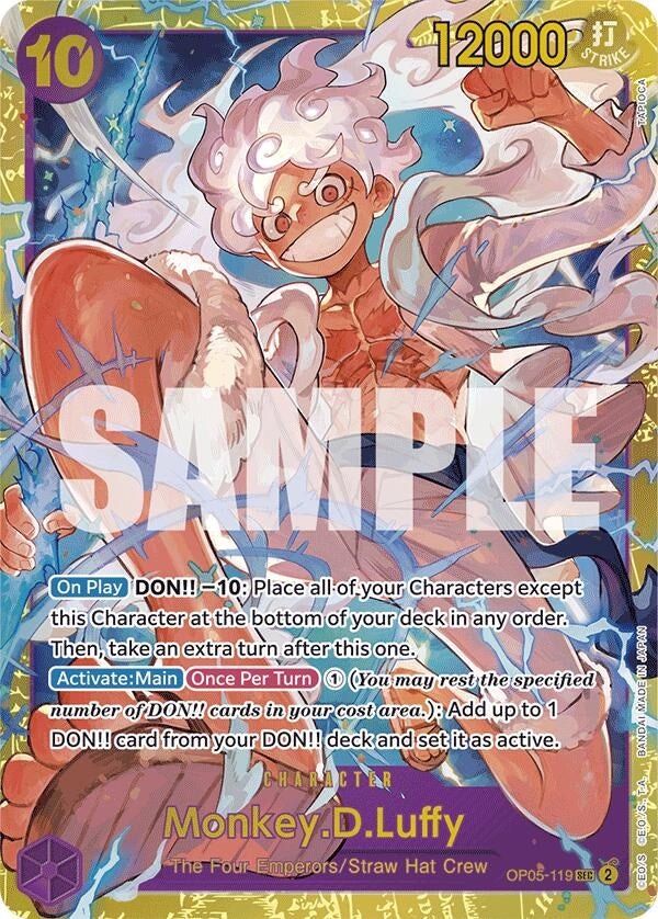 Image for Monkey.D.Luffy (OP05-119) (Reprint) [Premium Booster -The Best-]
