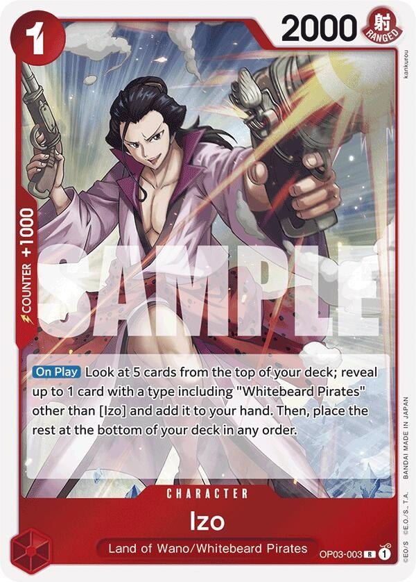 Image for Izo (OP03-003) (Reprint) [Premium Booster -The Best-]