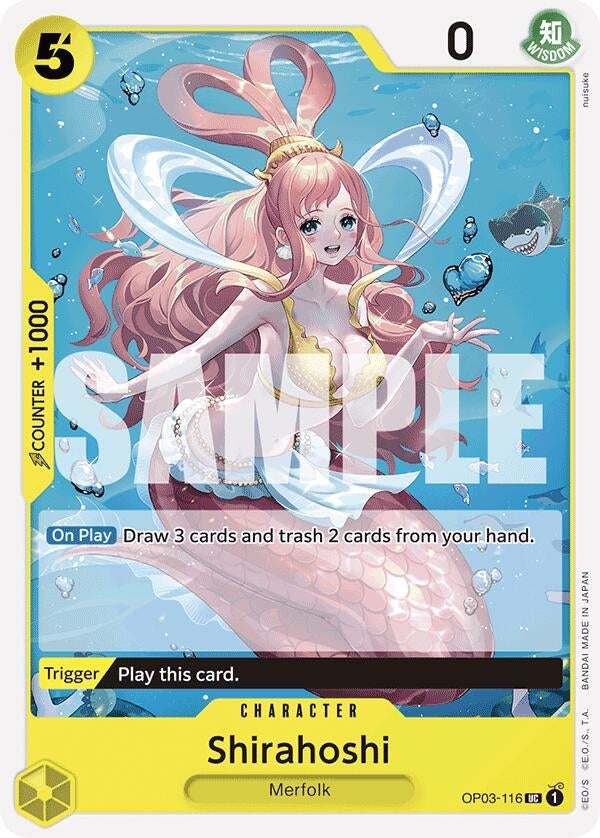 Image for Shirahoshi (OP03-116) (Reprint) [Premium Booster -The Best-]