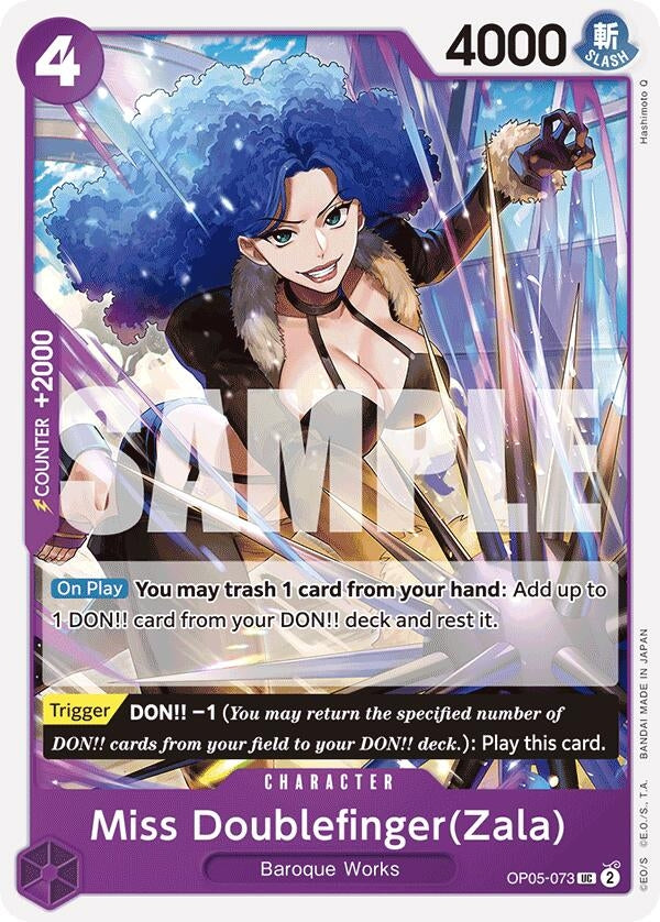 Image for Miss Doublefinger(Zala) (Reprint) [Premium Booster -The Best-]