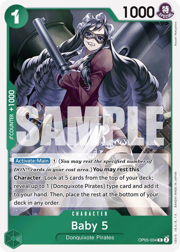 Image for Baby 5 (OP05-034) (Reprint) [Premium Booster -The Best-]