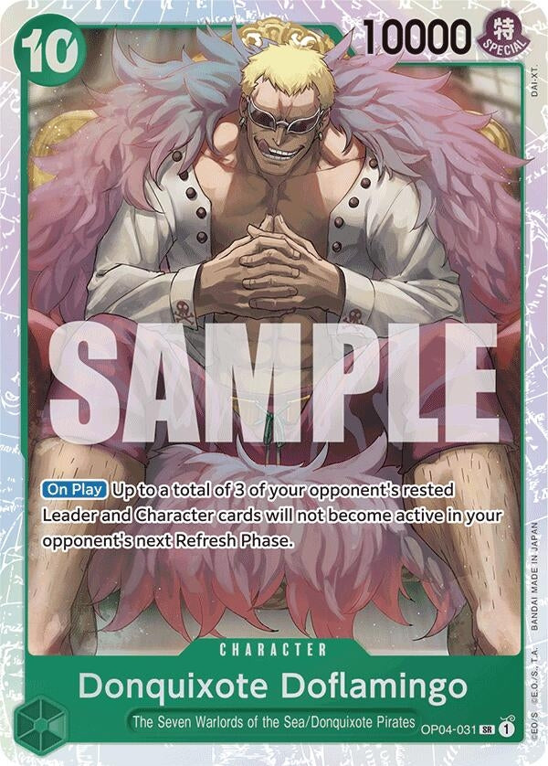 Image for Donquixote Doflamingo (Reprint) [Premium Booster -The Best-]