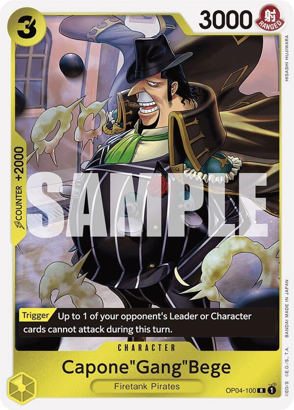 Image for Capone"Gang"Bege (OP04-100) (Reprint) [Premium Booster -The Best-]