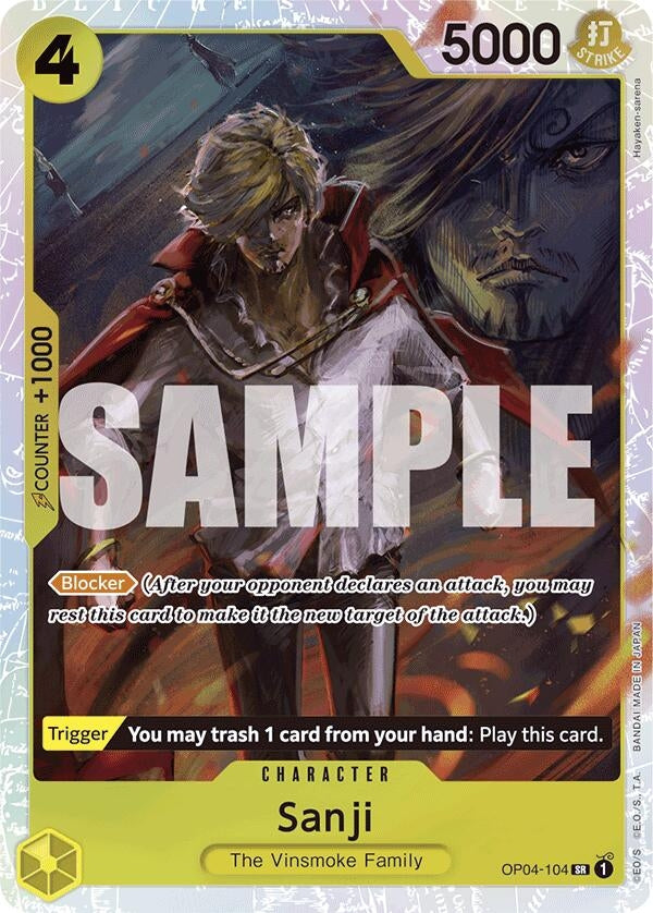 Image for Sanji (Reprint) [Premium Booster -The Best-]
