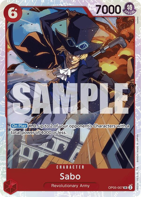 Image for Sabo (OP05-007) (Reprint) [Premium Booster -The Best-]