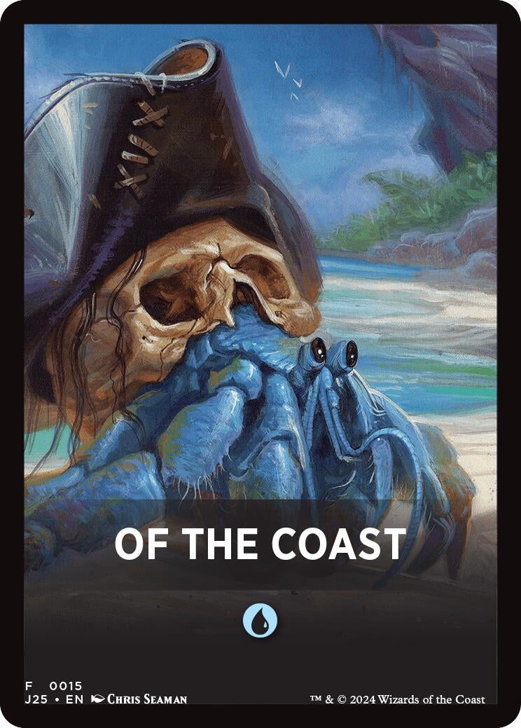 Image for Of The Coast Theme Card (15) [J25]