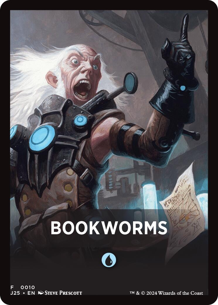 Image for Bookworms Theme Card (10) [J25]