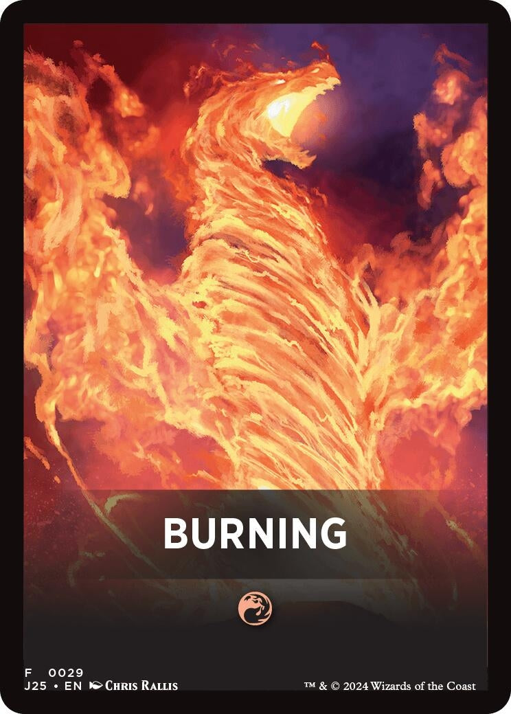 Image for Burning Theme Card (29) [J25]