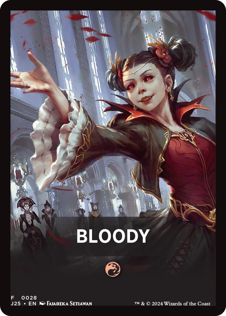 Image for Bloody Theme Card (28) [J25]