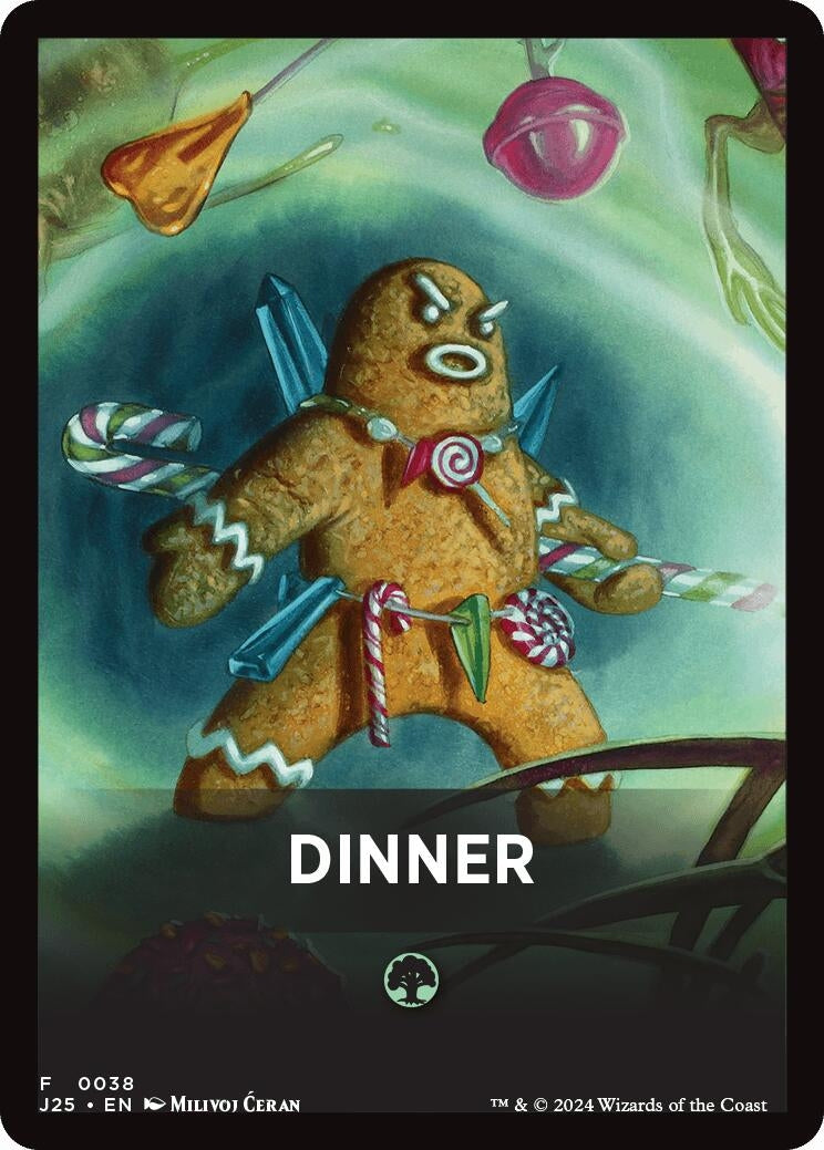 Image for Dinner Theme Card (38) [J25]