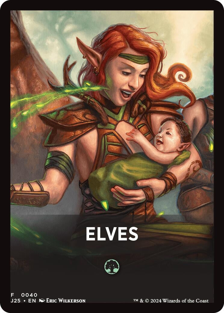 Image for Elves Theme Card (40) [J25]