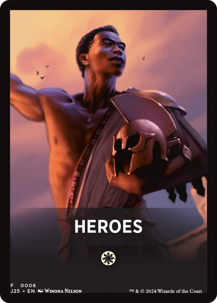 Image for Heroes Theme Card (6) [J25]