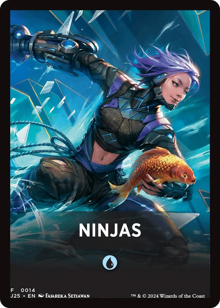 Image for Ninjas Theme Card (14) [J25]