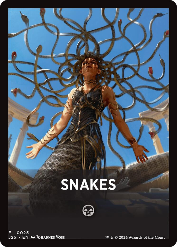 Image for Snakes Theme Card (25) [J25]
