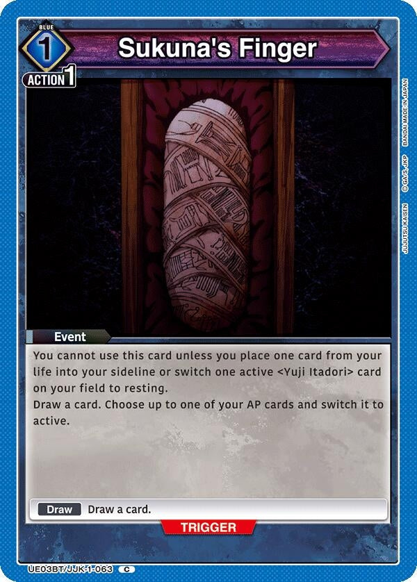 Image for Sukuna's Finger [Jujutsu Kaisen]