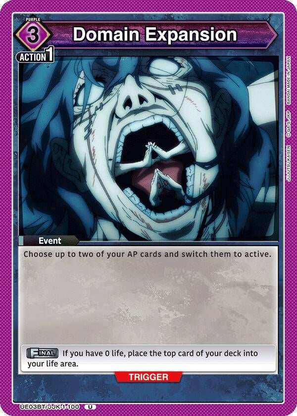 Image for Domain Expansion (100) [Jujutsu Kaisen]