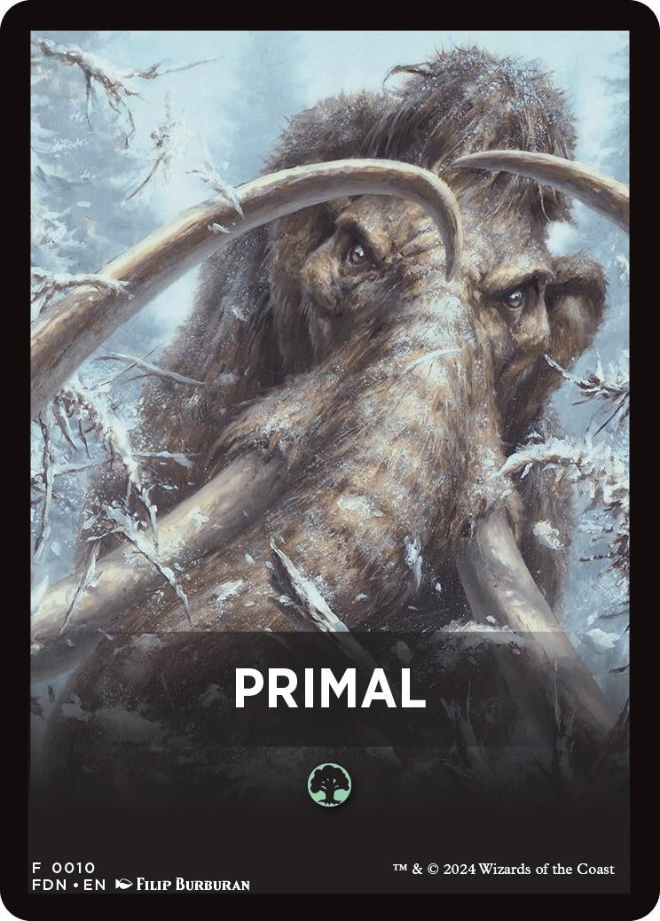 Image for Primal Theme Card