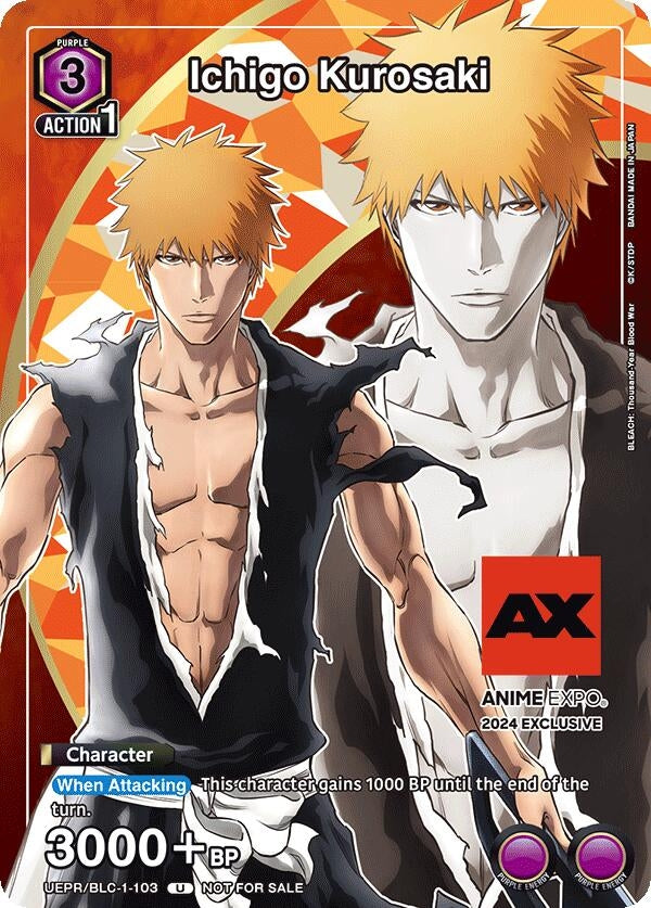 Image for Ichigo Kurosaki (Anime Expo 2024) [Union Arena Promotion Cards]