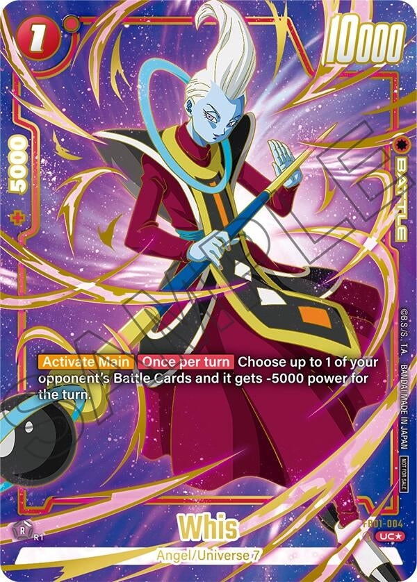 Image for Whis (Championship Pack 03 Finalist) (FB01-004) [Tournament and Championship Promos]
