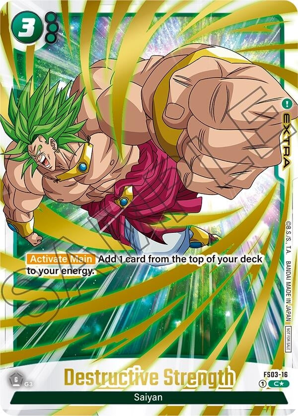Image for Destructive Strength (Championship Pack 03) (FS03-16) [Tournament and Championship Promos]