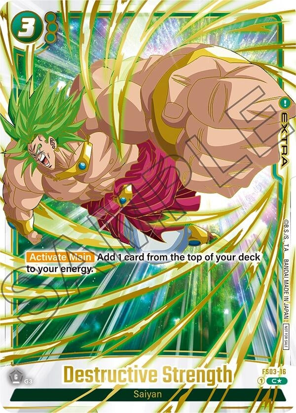 Image for Destructive Strength (Championship Pack 03 Finalist) (FS03-16) [Tournament and Championship Promos]