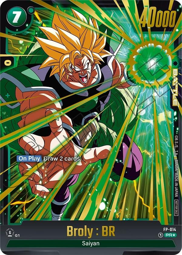 Image for Broly : BR - FP-014 (Selection Pack 01) (FP-014) [Tournament and Championship Promos]