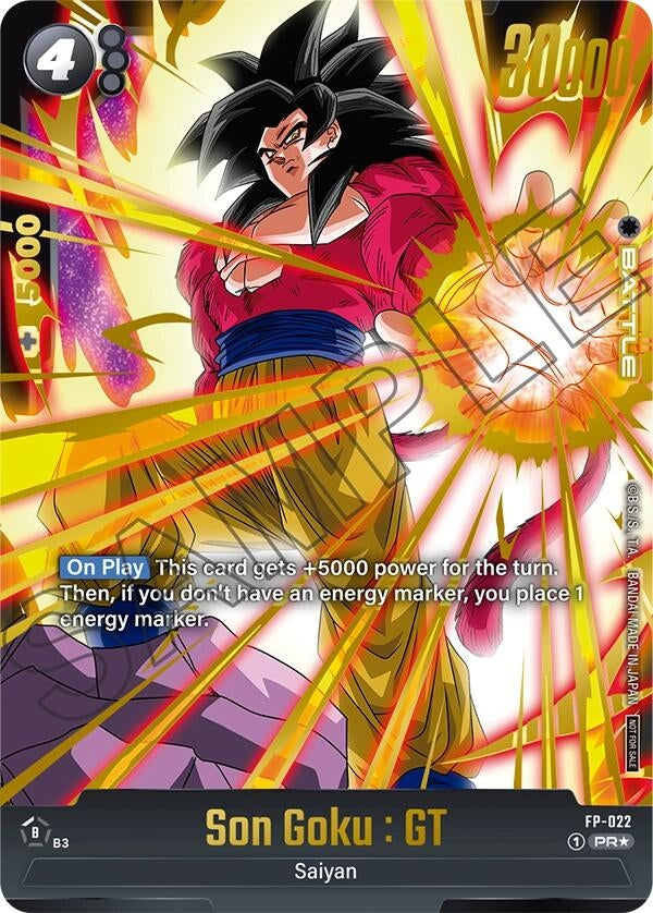 Image for Son Goku : GT - FP-022 (Selection Pack 01) (FP-022) [Tournament and Championship Promos]
