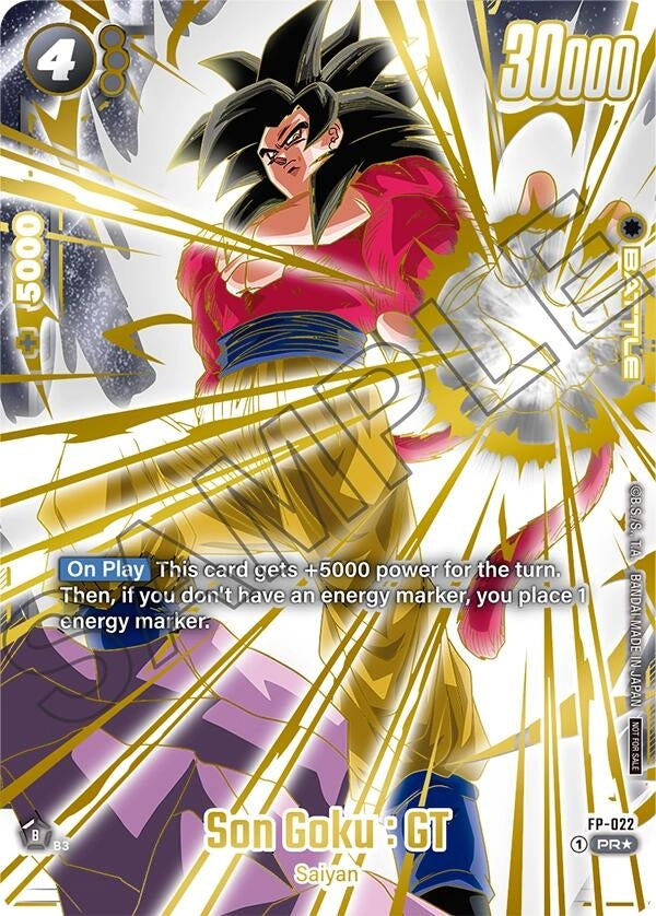 Image for Son Goku : GT - FP-022 (Selection Pack 01 Finalist) (FP-022) [Tournament and Championship Promos]