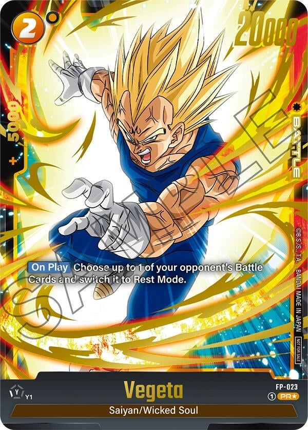 Image for Vegeta - FP-023 (Selection Pack 01) (FP-023) [Tournament and Championship Promos]