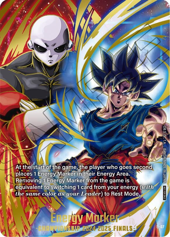 Image for Energy Marker - E-07 (Championship 2024-2025 Finals) (E-07) [Tournament and Championship Promos] - Dragon Ball Super: Fusion World