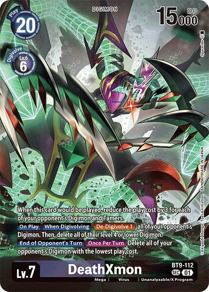 Image for DeathXmon (Alternate Art) (BT9-112 SEC) (LM)