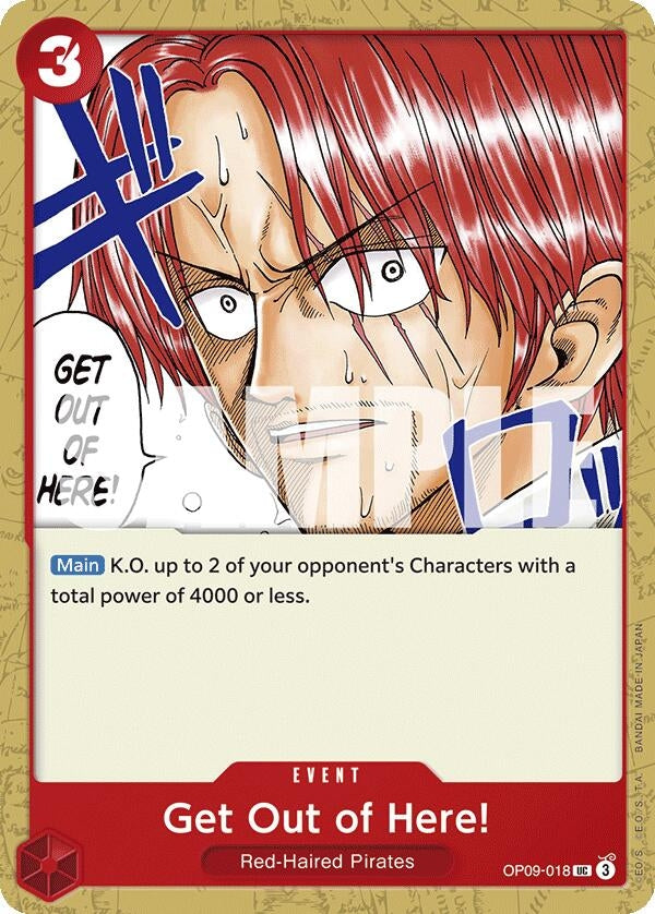 Image for Get Out of Here! (OP09-018) (OP09)