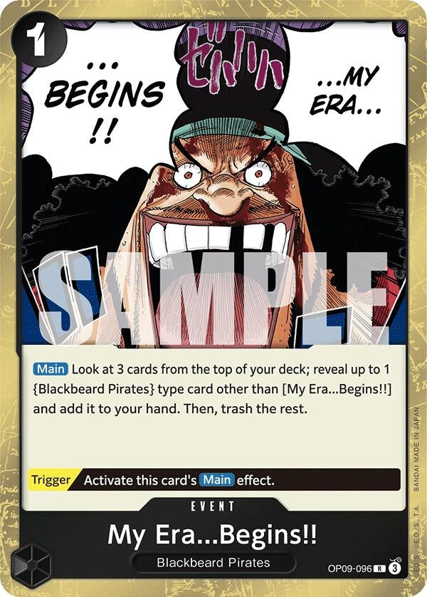 Image for My Era...Begins!! (OP09-096) (OP09)