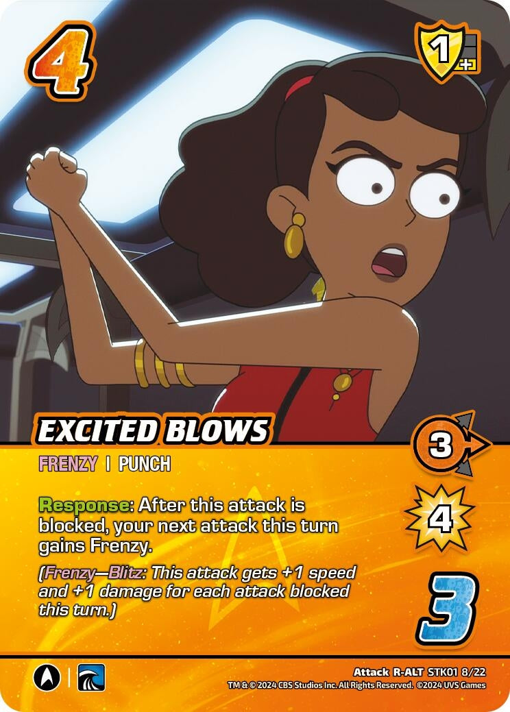 Image for Excited Blows (Alternate Art) (STK01 8/22)