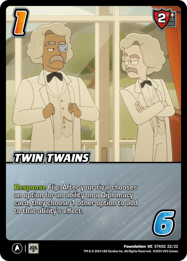 Image for Twin Twains (22222)