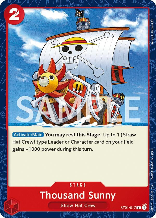 Image for Thousand Sunny (1017) (OPRP)