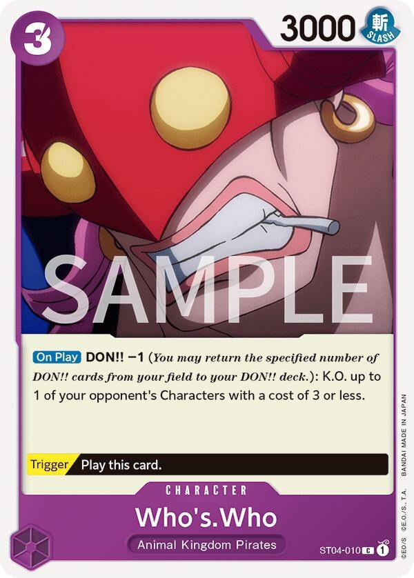 Image for Who's.Who (4010) (OPRP)