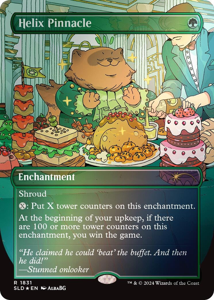 Image for Helix Pinnacle (Rainbow Foil) (1831) [Secret Lair Drop Series] - Magic: The Gathering