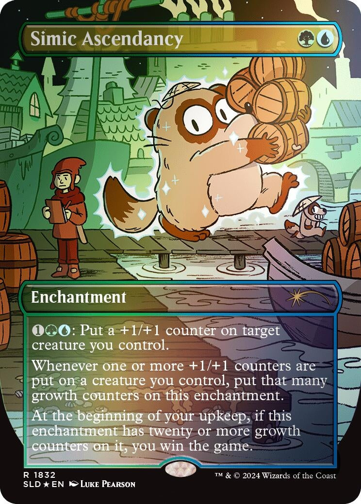 Image for Simic Ascendancy (Rainbow Foil) (1832) [Secret Lair Drop Series] - Magic: The Gathering