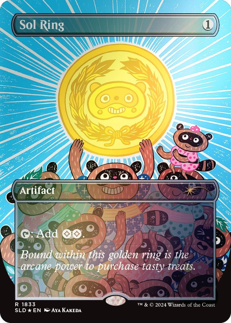 Image for Sol Ring (1833) (Rainbow Foil) (1833) [Secret Lair Drop Series] - Magic: The Gathering