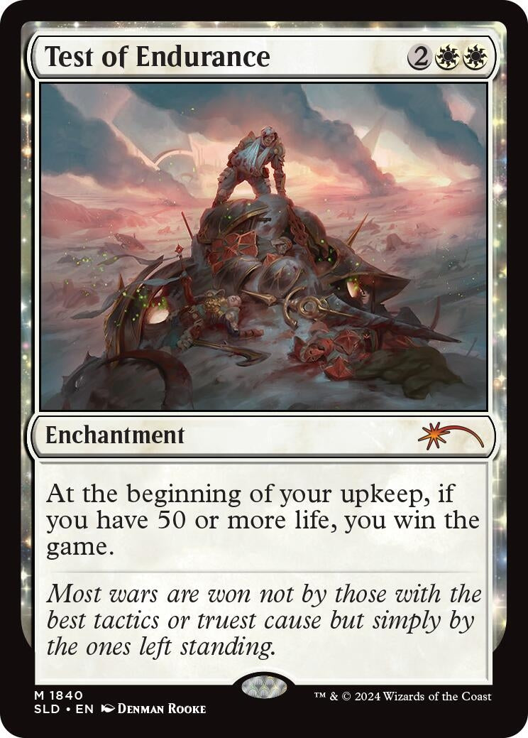 Image for Test of Endurance (1840) [Secret Lair Drop Series] - Magic: The Gathering