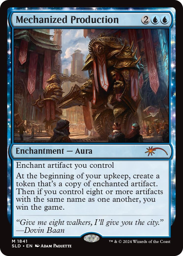 Image for Mechanized Production (1841) [Secret Lair Drop Series] - Magic: The Gathering