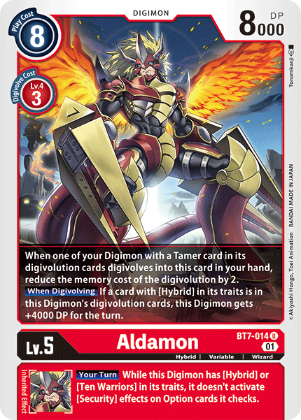 Aldamon [BT7-014] [Next Adventure] | Red Riot Games CA